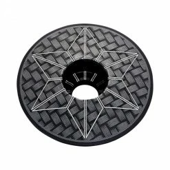 Capot De Jeu De Direction SUPACAZ Star Capz Anodized Carbon - 2021