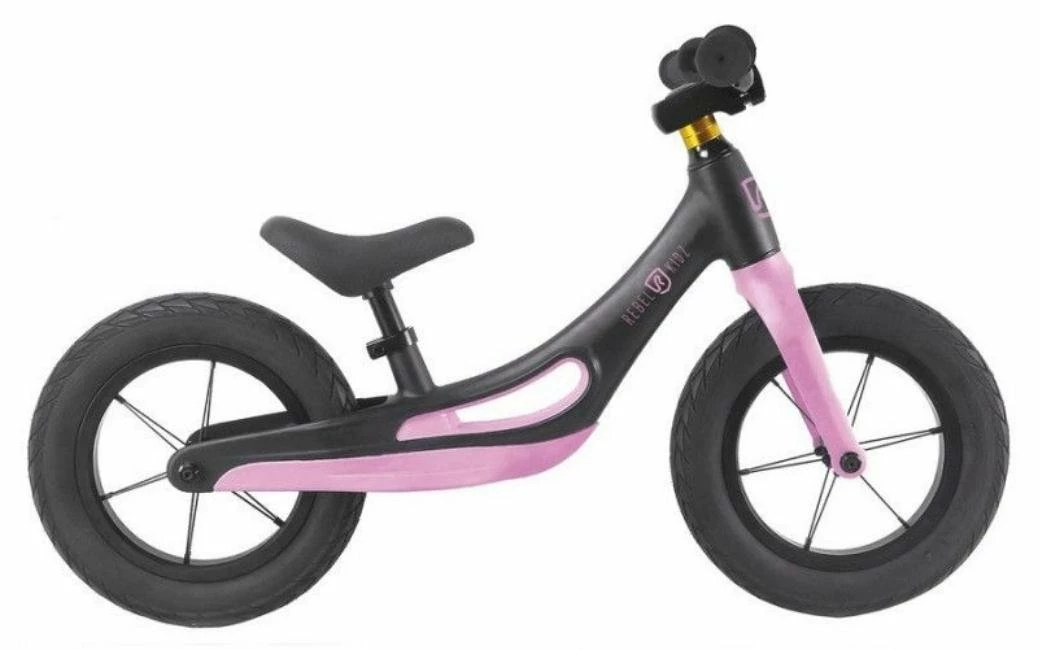 Draisienne Rebel Kidz Balance 12'' Noir/Rose 1 Draisienne Rebel Kidz Balance 12'' Noir/Rose