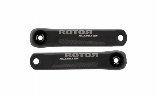 Manivelles Rotor Aldhu 3D+ 172.5 Mm - Noires -Equipement vélo électrique Boutique manivelles rotor aldhu 3d 1725 mm noires
