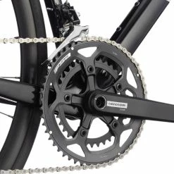 Vélo De Route CANNONDALE SuperSix Evo Carbon Disc 105 Noir - 2023 -Equipement vélo électrique Boutique velo de route cannondale supersix evo carbon disc 105 noir 2023 2