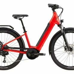 Vélo électrique Cannondale Adventure Neo 3 Equiped Open Rouge 400 Wh - 2021