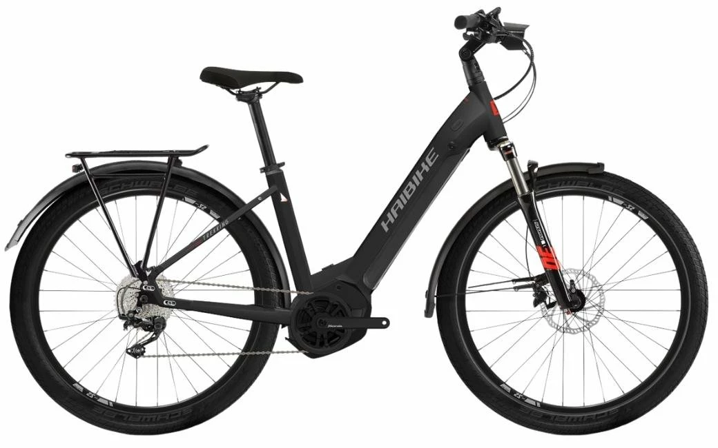 Vélo électrique Haibike Trekking 6 Low Noir - 630Wh - 2022 1 Vélo électrique Haibike Trekking 6 Low Noir - 630Wh - 2022