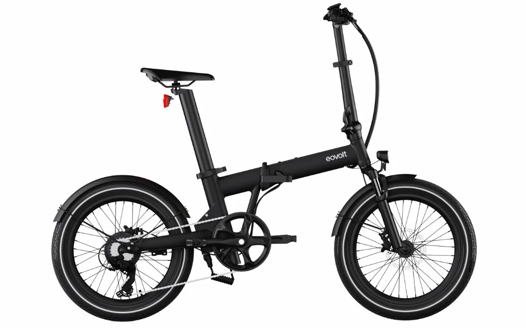Vélo électrique Pliant EOVOLT Afternoon 378Wh Noir - 2023 1 Vélo électrique Pliant EOVOLT Afternoon 378Wh Noir - 2023