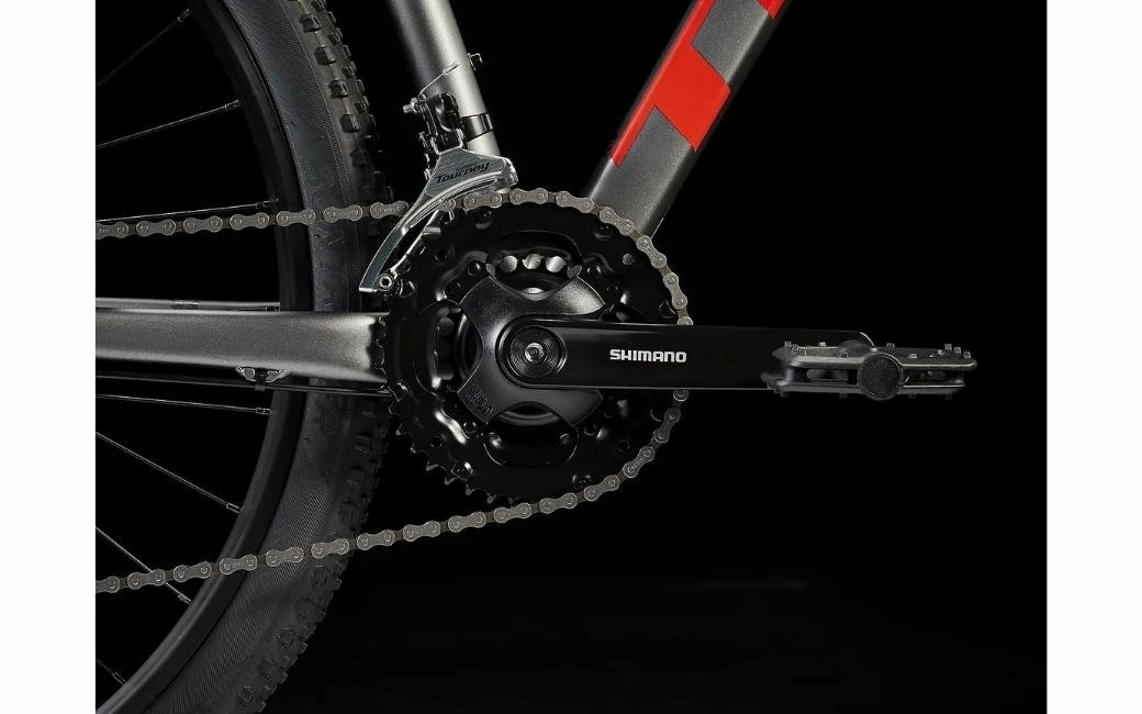 VTT Trek Marlin 4 27,5" Gris/Rouge - 2022 4 VTT Trek Marlin 4 27,5" Gris/Rouge - 2022 – Image 4